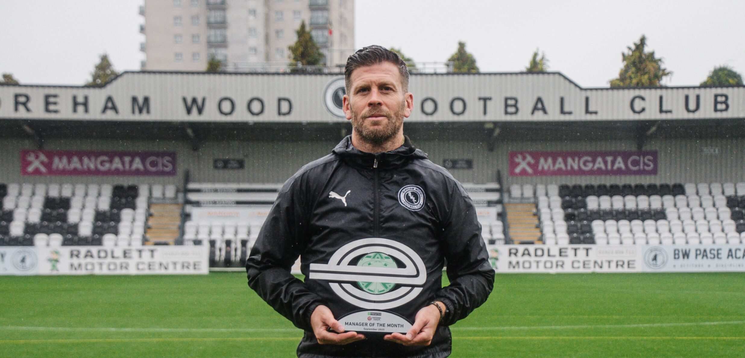 Luke Garrard wins Manager of the Month for September!